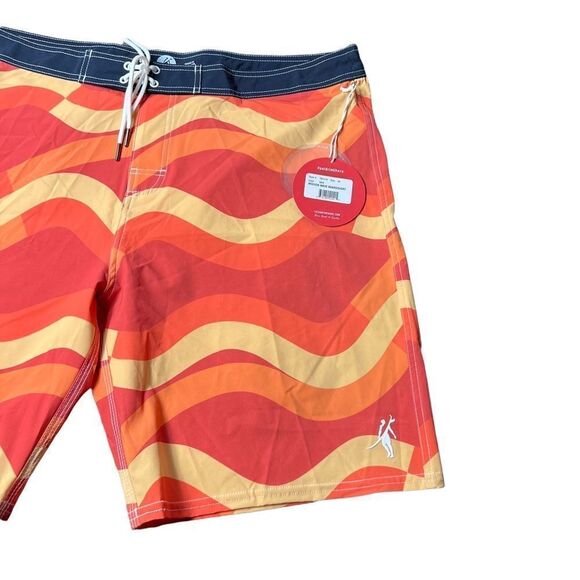 Toes On The Nose Mission Wave Board Wave Shorts - Picture 3 of 10